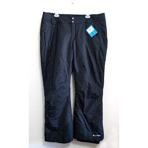 Columbia Women's Bugaboo II Insulated Snow Ski Snowboard Pants XXL Black NEW